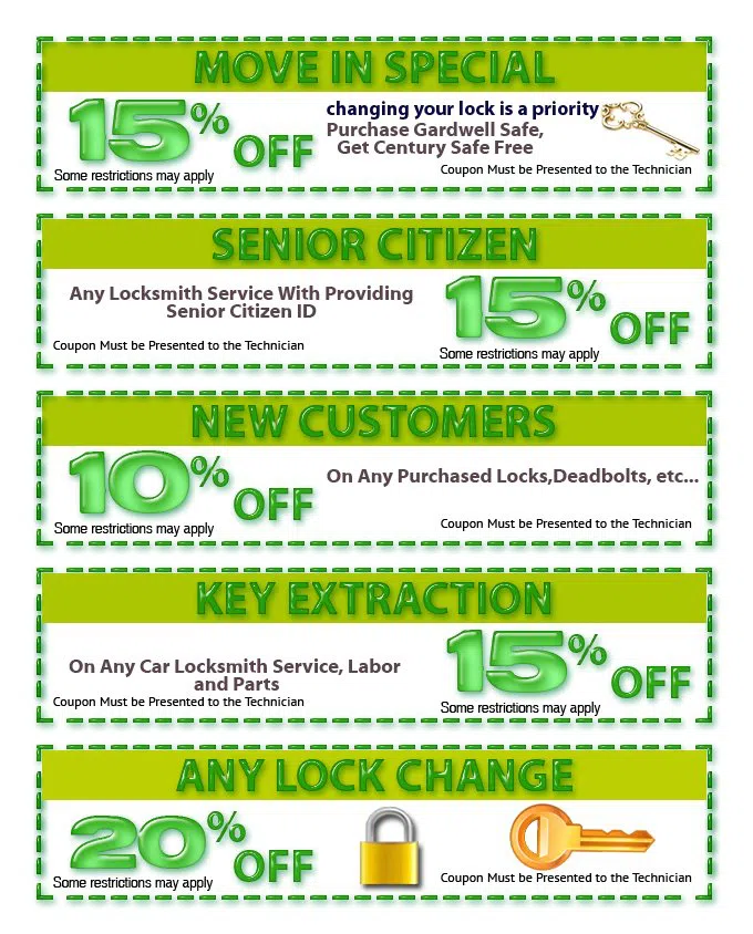 Azure Lock & Key Shop,Co Glen Rock, NJ 201-402-2085 - coupon